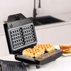 Taurus MIAMI LEGEND gaufrier et appareil à croque-monsieur 900 W Noir - Vue supplémentaire 4
