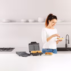 Taurus MIAMI LEGEND gaufrier et appareil à croque-monsieur 900 W Noir - Vue supplémentaire 7