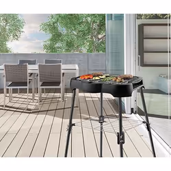 Taurus Maxim's Plus Barbecue Dessus de table Electrique Noir 2000 W