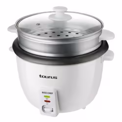 Taurus RICE CHEF, Gris, Blanc, 1,8 L, 700 W