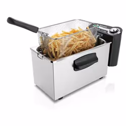Taurus 973947000 Unique 4 L Autonome 2200 W Friteuse Noir, Blanc