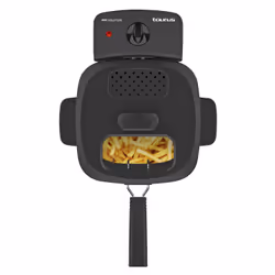 Taurus Fry Solution Unique 1,5 L Autonome 2000 W Friteuse Noir, Acier inoxydable