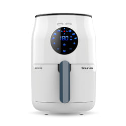 Taurus Respire Unique 1,5 L Autonome 1000 W Friteuse d’air chaud Noir, Blanc