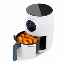 Taurus Respire Unique 1,5 L Autonome 1000 W Friteuse d’air chaud Noir, Blanc