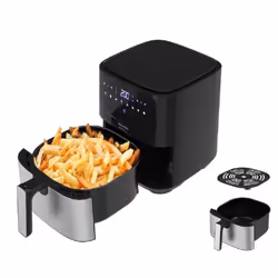 Taurus AF1450XD, Friteuse d’air chaud, 5 L, 80 °C, 200 °C, 60 min, Unique