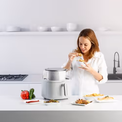 Taurus Aero Crisp Spin Friteuse à air chaud 6L 1550W Blanc - Vue supplémentaire 6