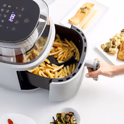 Taurus Aero Crisp Spin Friteuse à air chaud 6L 1550W Blanc - Vue supplémentaire 7