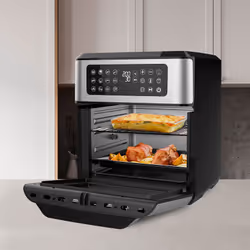 Taurus Air Fry Digital Grill Friteuse à air chaud 12L 1800W Noir, Inox - Vue supplémentaire 6