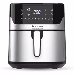 Taurus Air Fry Digital 7S Wall, Friteuse d’air chaud, 6,5 L, 1,3 kg, 80 °C, 200 °C, 60 min