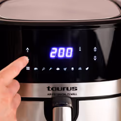 Taurus Air Fry Digital 7S Wall Friteuse à air chaud 6,5L 1600W Noir, Inox - Vue supplémentaire 5