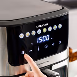 Taurus AIR FRY DIGITAL 7S VIEW Friteuse à air chaud 6,5L 1600W Argent, Noir - Vue supplémentaire 3