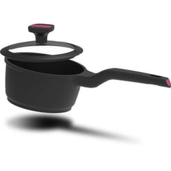 Taurus Casserole avec Couvercle KCK3018 Ø 18 cm Noir Aluminium