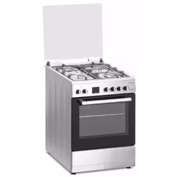 Taurus CIGE4FIXMF, Cuisinière, Acier inoxydable, Rotatif, Acier inoxydable, Fonte, Acier inoxydable, Avant droit