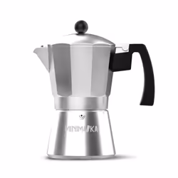 Taurus Minimoka 12, Cafetière à moka, Argent, Aluminium, 12 tasses, Acier inoxydable