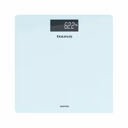 Taurus Inception, Pèse-personne électronique, 180 kg, Bleu clair, 3 kg, kg/lb, Carré