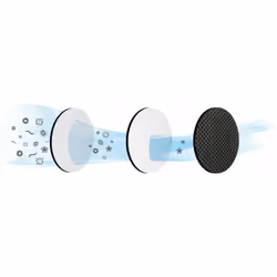Autre : Triple filtration : préfiltre, HEPA et charbon actif, Filtration de l'air (CADR) : 120 m3/hCompatibilité : AP 2030Cou ...