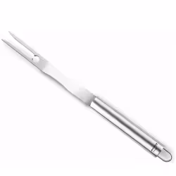 Une fourchette Lacor unique en inox pour le barbecue La fourchette de Lacor est fabriquée en inox, un matériau solide, qui du ...