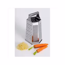 Râpe 6 faces en Inox pour varier les dimensions en fonctions de vos prépations - Vous pourrez ainsi râper tous types d'ingréd ...