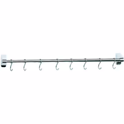 Pour suspendre les ustensiles de cuisineExiste également en longueur 60cmPossibilité de rajouter un lot de 6 crochets, vendus ...
