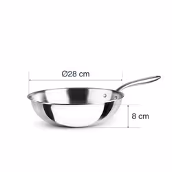 Lacor TriChef Wok/Poêle à frire Rond - Vue supplémentaire 2