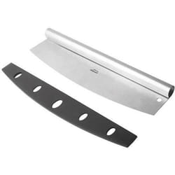 Coupe Pizza - Pro - 35 cm - Acier Inoxydable - Ergonomique - Protection de Lame
