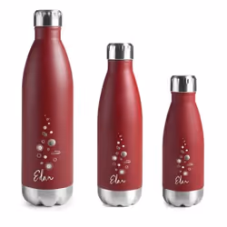 Lacor 62546, 260 ml, Vélo, Utilisation quotidienne, Fitness, Randonnée, Sports, Rouge, Acier inoxydable, Adulte, Homme/femme
