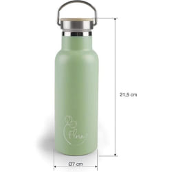 Gourde inox Lacor Flora 500 ml