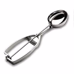 Cuillère à glace oval en inox Lacor Luxe