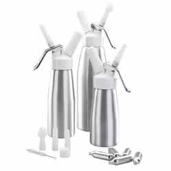 Lacor Syphon Crème Alu 0.5L, Aluminium, Aluminium, 380 mm, 290 mm, 340 mm, 760 g