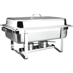 Buffet Bain Marie avec 2 bruleurs alcool pâte - LACOR - idéal pour vos réceptions