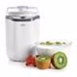 Yaourtière électrique - LACOR - 20 W - Capacité 18 l et 16 l - 2 pots - Blanc