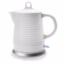 Lacor - bouilloire sans fil 1.35l 1500w blanc - 69276