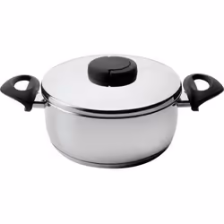 Lacor - faitout inox 20cm + couvercle - 85020