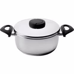 Lacor - faitout inox 24cm + couvercle - 85024