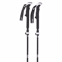Bâton de randonnée - COLUMBUS - TRC100 - Pliable - Fibre de carbone - Poignée ergonomique