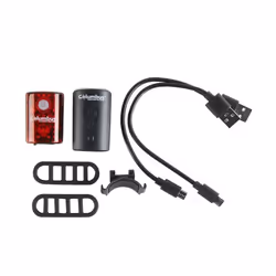 Éclairage vélo - Columbus - Set avant et arrière - Rechargeable USB - Mixte - Noir