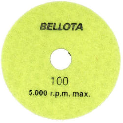 Disque de polissage diamanté flexible Ø100 mm Bellota 100