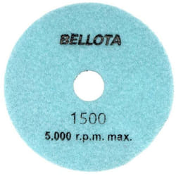 Disque de polissage diamanté flexible Ø100 mm Bellota 1500