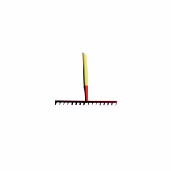 Le râteau Bellota 952 14 Hobby sans manche est un outil idéal pour les jardiniers amateurs. Sa conception légère et durable p ...