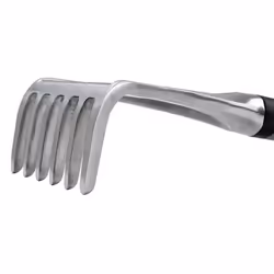 Bellota 3006 Rastrillo 6 púas Râteau manuel Aluminium, Noir Aluminium