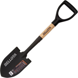 Bellota 5526 Pelle de plage Acier Noir, Bois