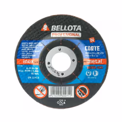 Disque à tronçonner 50301 115 mm. Pour les travaux de tronçonnage exigeants et les travaux sur des profils épais. - Abrasif e ...