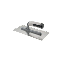 Bellota - Platoir denté en acier inoxydable Manche bi-matière - Dents carrées 8mm - 587408BIMINOX