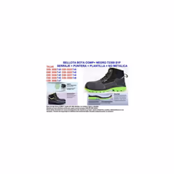 La botte BELLota comp+ 72309 numéro 45 est une botte de sécurité conçue pour offrir protection et confort. Fabriquée en croût ...