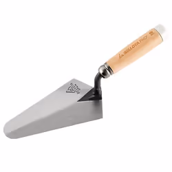 Bellota - TRF42HPB - Truelle Pro Madrid avec manche en bois de hetre PEFC avec queue pour maconnerie et carrelage 190 mm