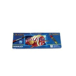 OZ International BOÎTE DE 12 CRAIES AQUARELLABLES JUMBO