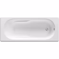 Description générale Baignoire ZOOM ROCA POLO 170x75cm - Blanc, conçue pour allier confort et esthétique dans votre salle de  ...
