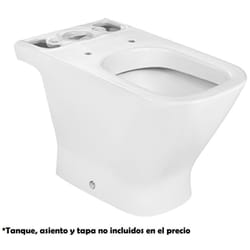Cuvette à réservoir bas avec sortie horizontale square the gap Roca