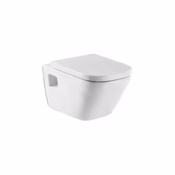 WC suspendu Roca The Gap avec chasse d´eau profonde, évacuation arrière profondeur : 540 mm, largeur : 350 mm, hauteur : 400  ...