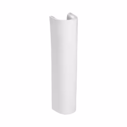 Colonne pour lavabo Roca Victoria blanc. Une solution adéquate pour les ambiances classiques. Des lignes pures pour des espac ...